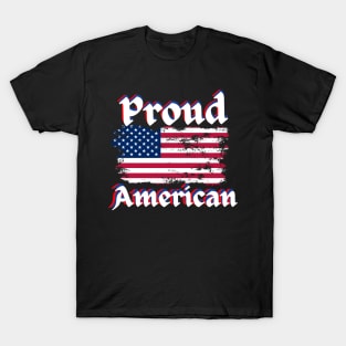 Proud American Presidential Election 2024 Patriotic Citizen Politics T-Shirt